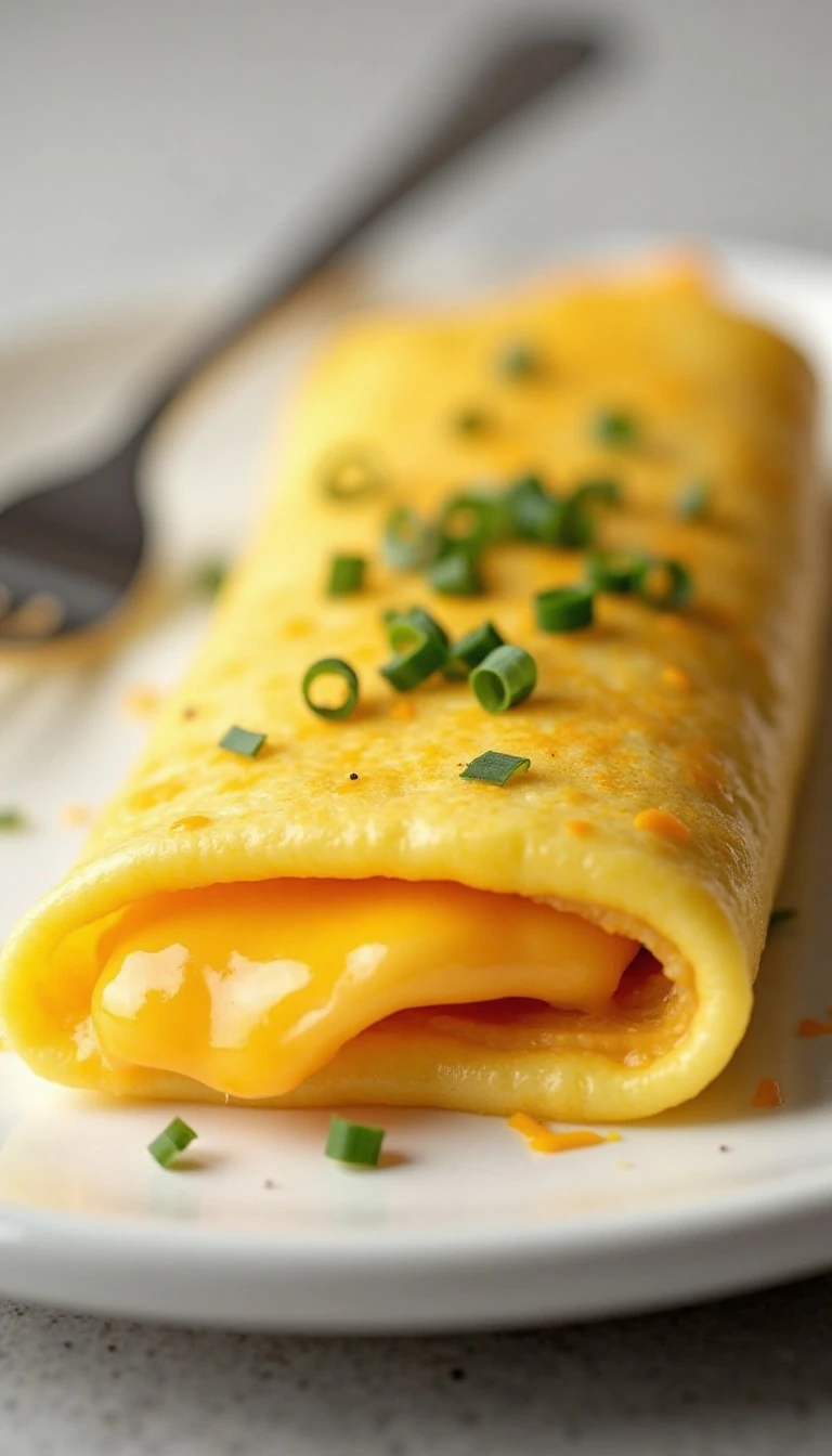 Easy Cheesy Omelet Recipe (Quick & Delicious Breakfast)