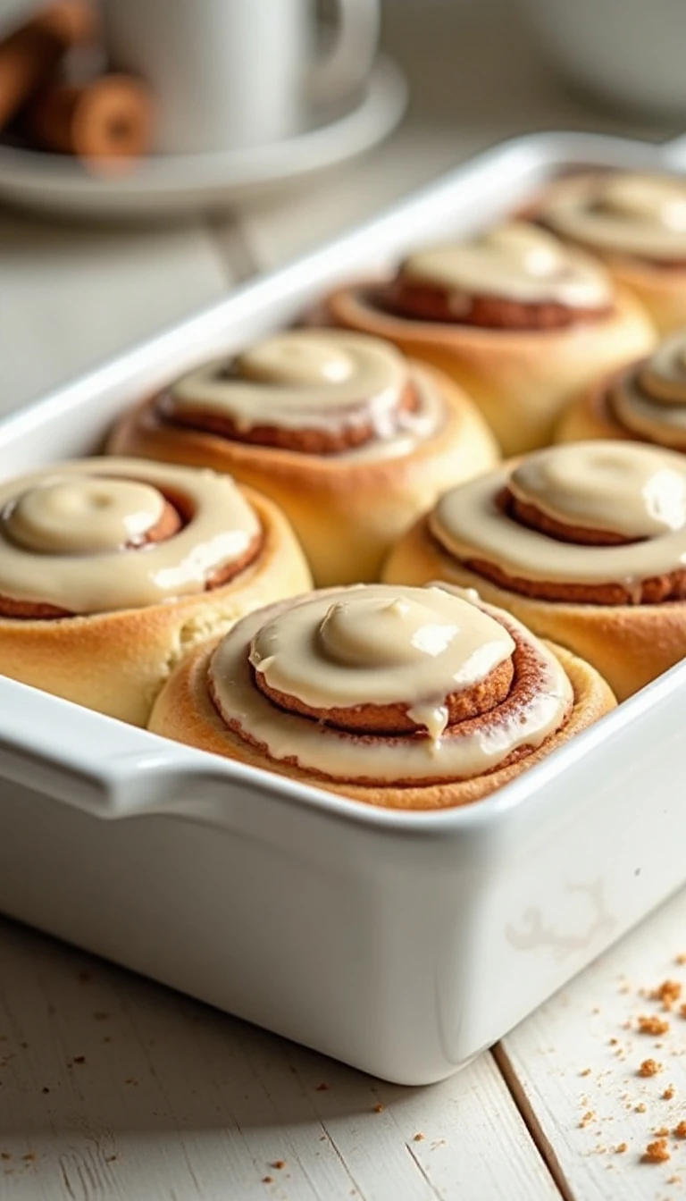 Easy Homemade Cinnamon Rolls Recipe with Cream Cheese Frosting