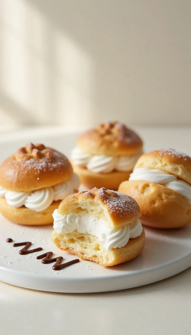 Easy Cream Puff Recipe for Light, Fluffy Pastries