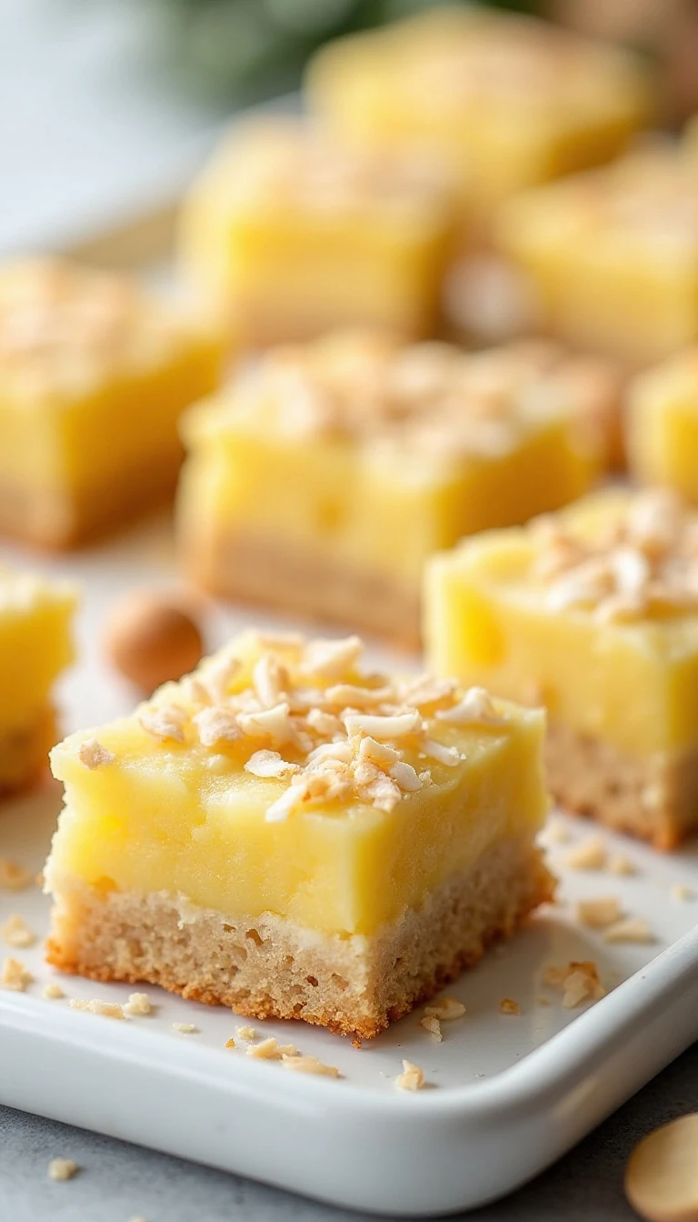 Easy and Delicious Piña Colada Bars Recipe