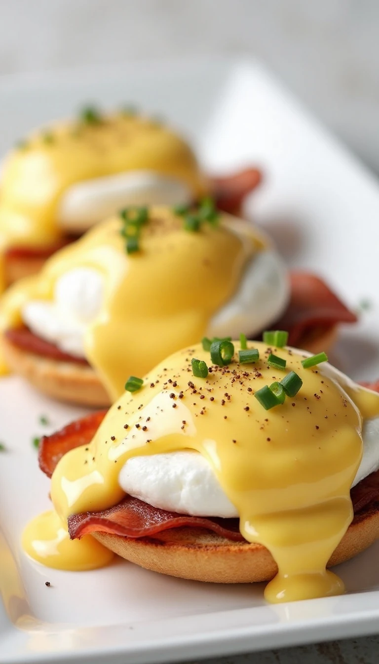 Easy Eggs Benedict Recipe with Blender Hollandaise