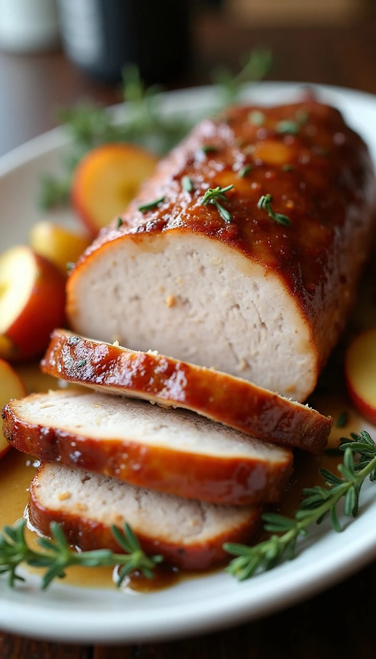 Easy Brown Sugar Dijon Glazed Pork Loin Recipe