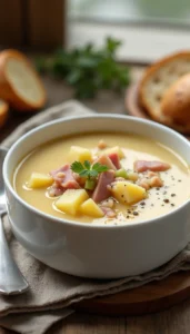 Easy Ham and Potato Soup Recipe for a Cozy 45-Minute Dinner