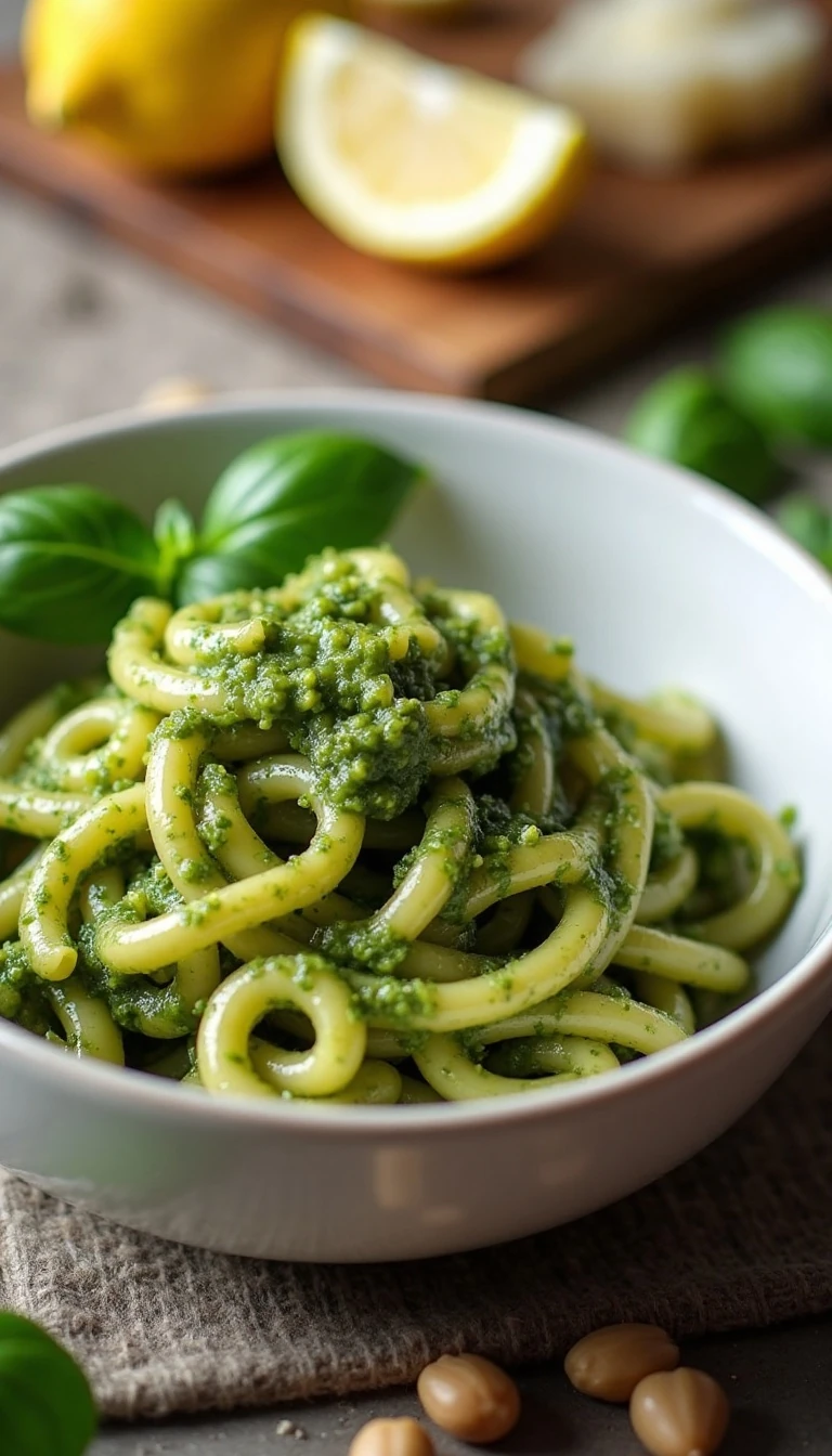 Best Easy Homemade Basil Pesto Recipe