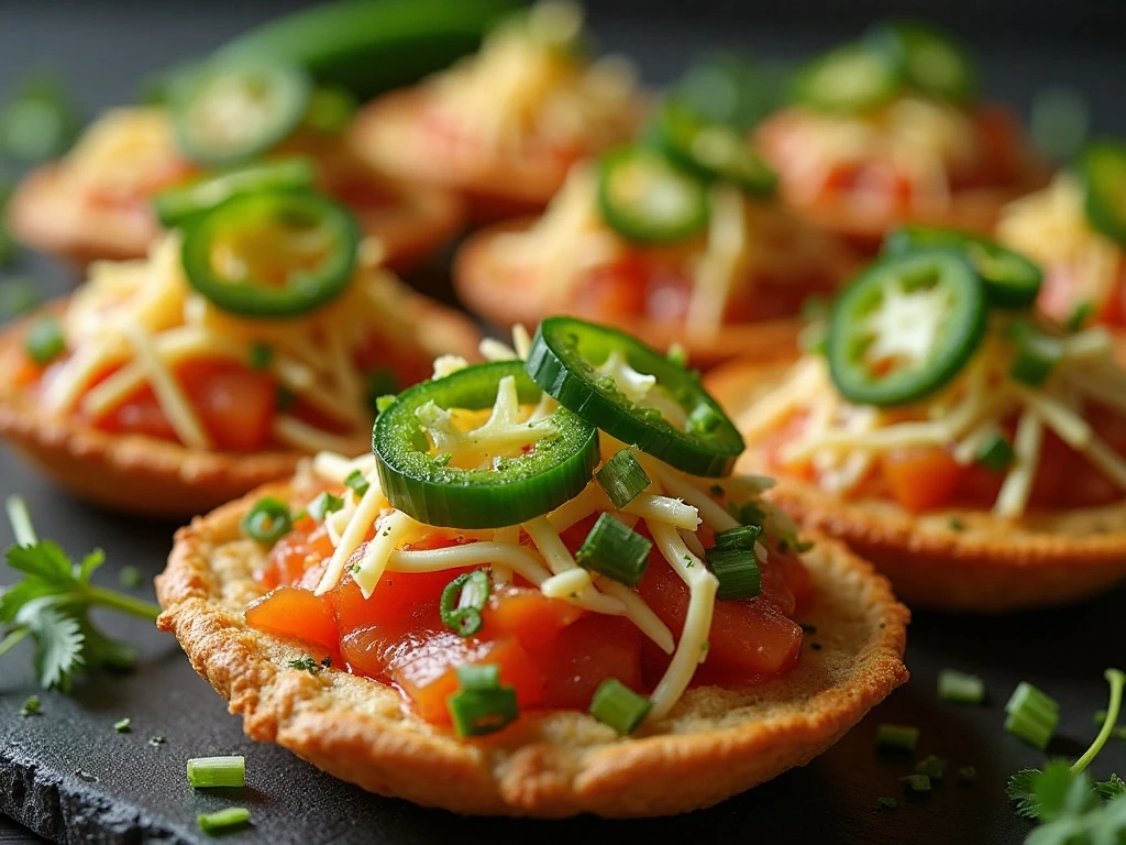 Fresh garnishes and toppings arranged for Instant Pot appetizers