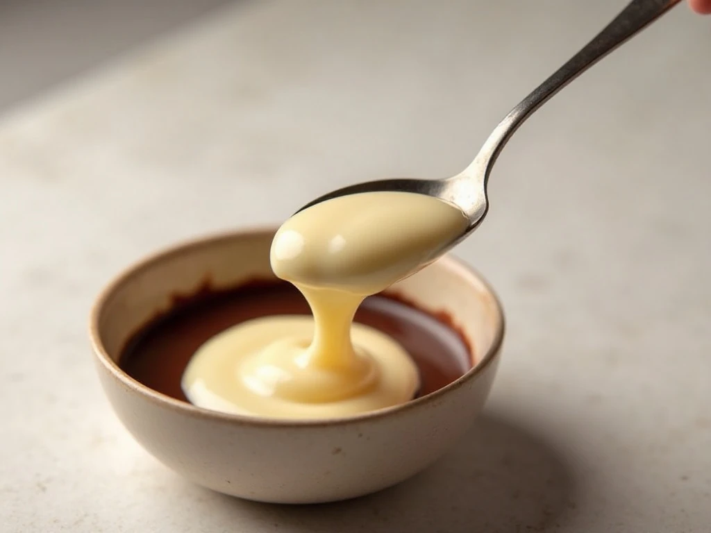 Silky vanilla pastry cream and glossy chocolate ganache