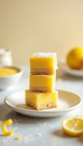 Easy Lemon Squares Recipe with Buttery Shortbread Crust