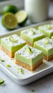 Easy Lime Bars Recipe with Buttery Shortbread Crust
