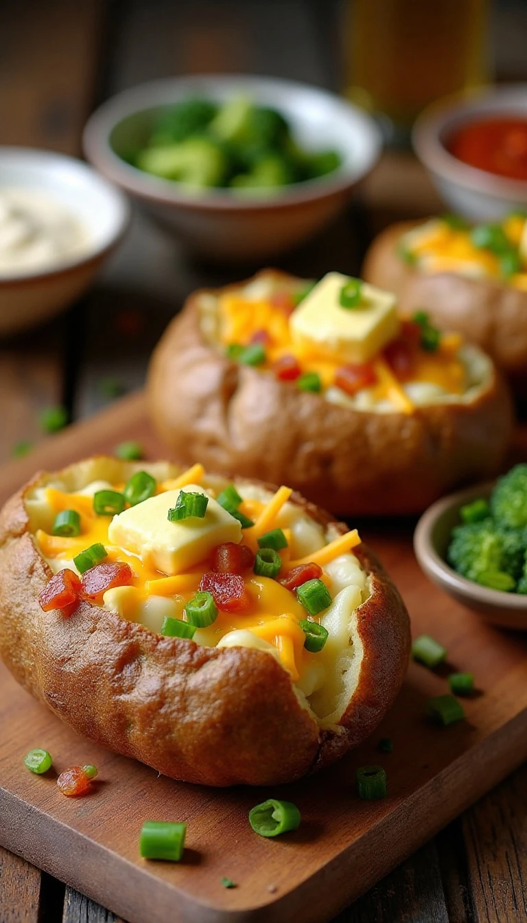 Easy Party-Favorite Baked Potato Bar Setup & Ideas