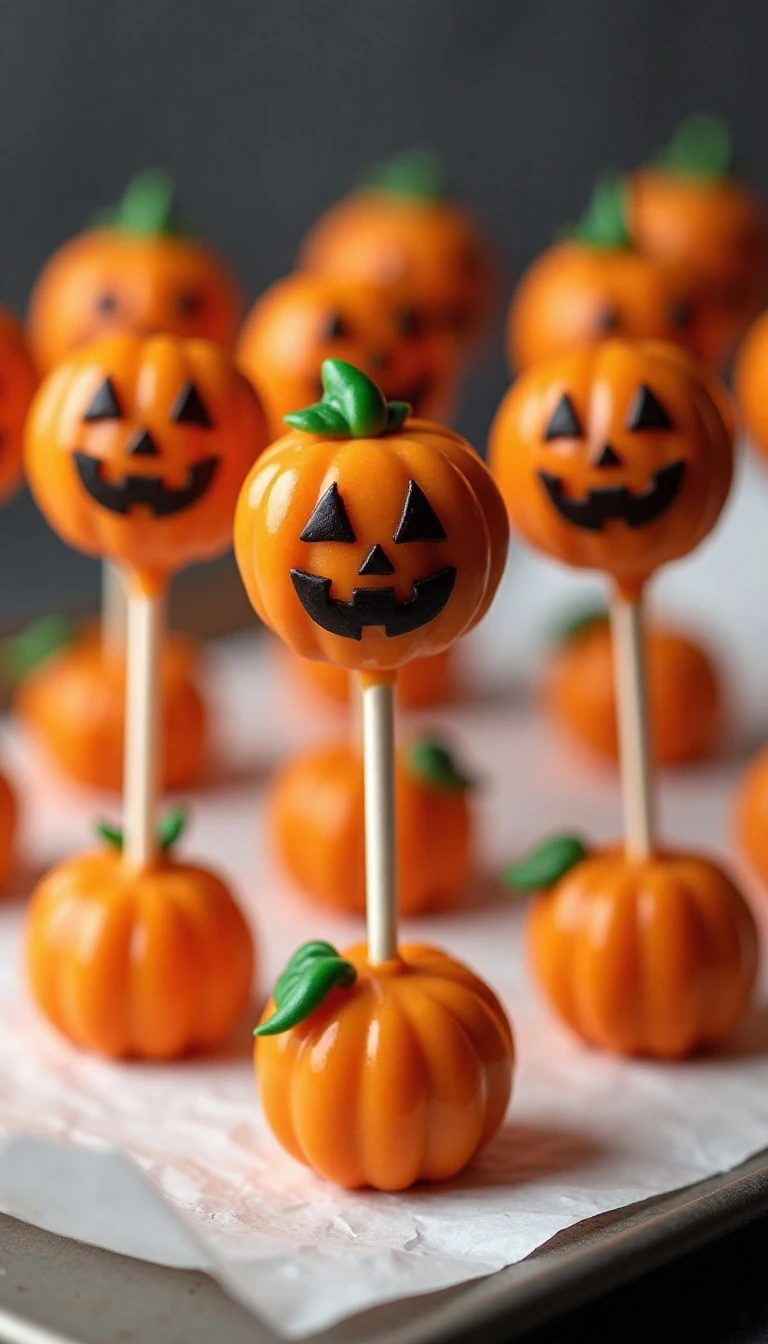 Easy Pumpkin Oreo Pops Recipe for a Spooky No-Bake Halloween Treat