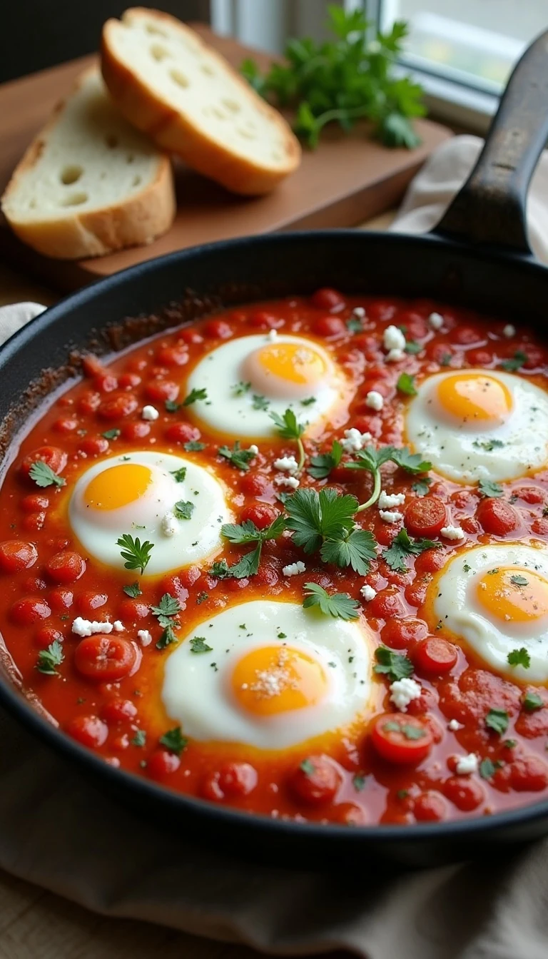 Easy 15-Minute Shakshuka Recipe (Perfect Traditional Poached Eggs)