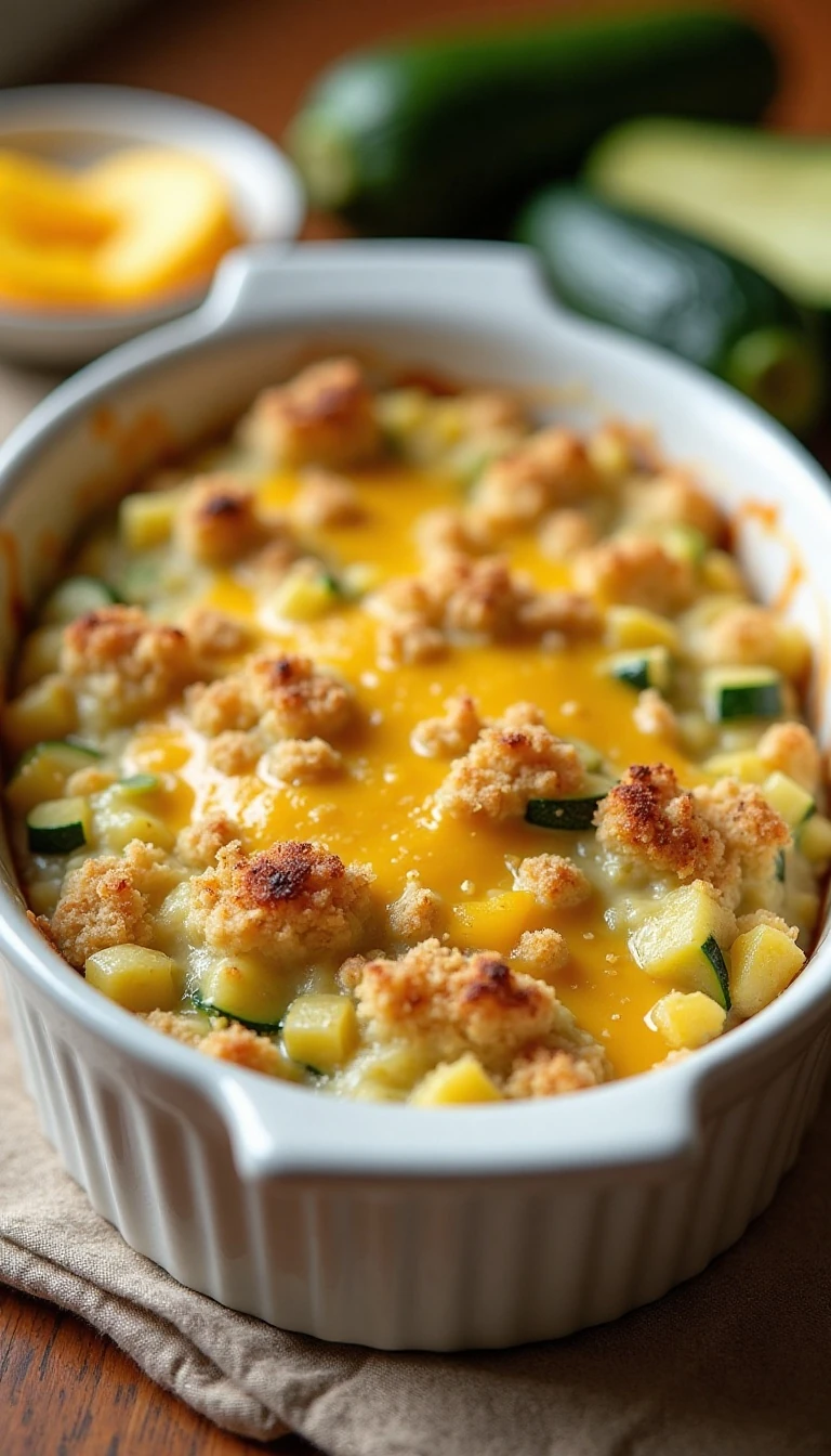 Easy Squash and Zucchini Casserole Recipe