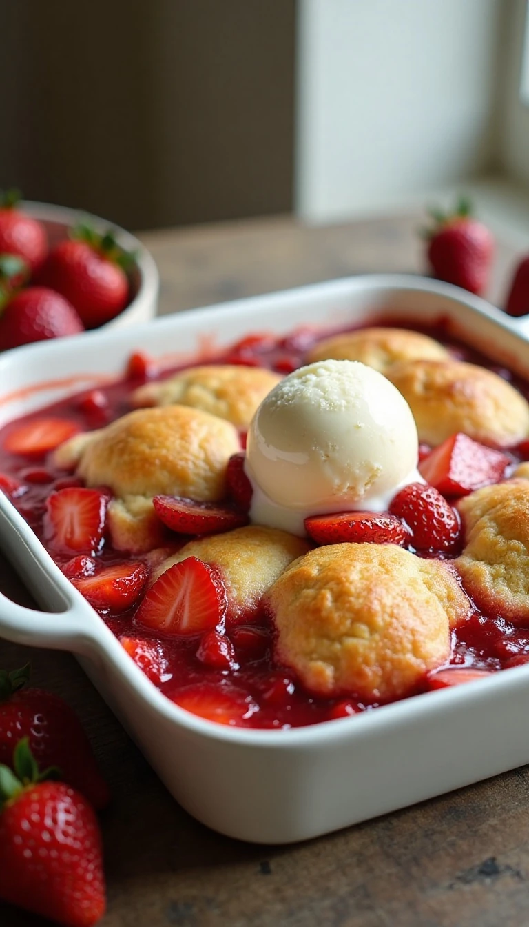 Easy Strawberry Cobbler Recipe for Any Occasion