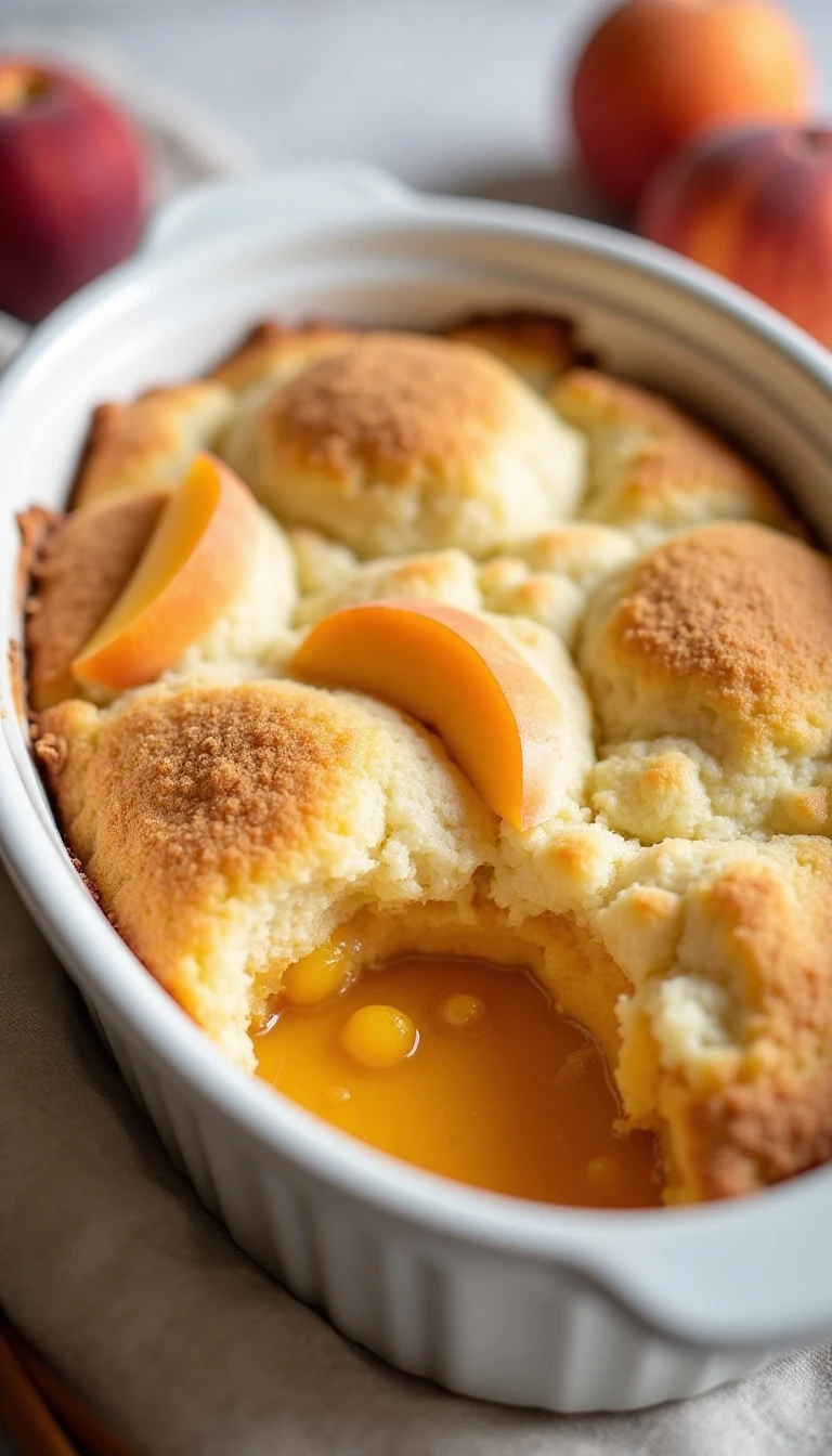 Easy Weight Watchers Peach Cobbler Recipe