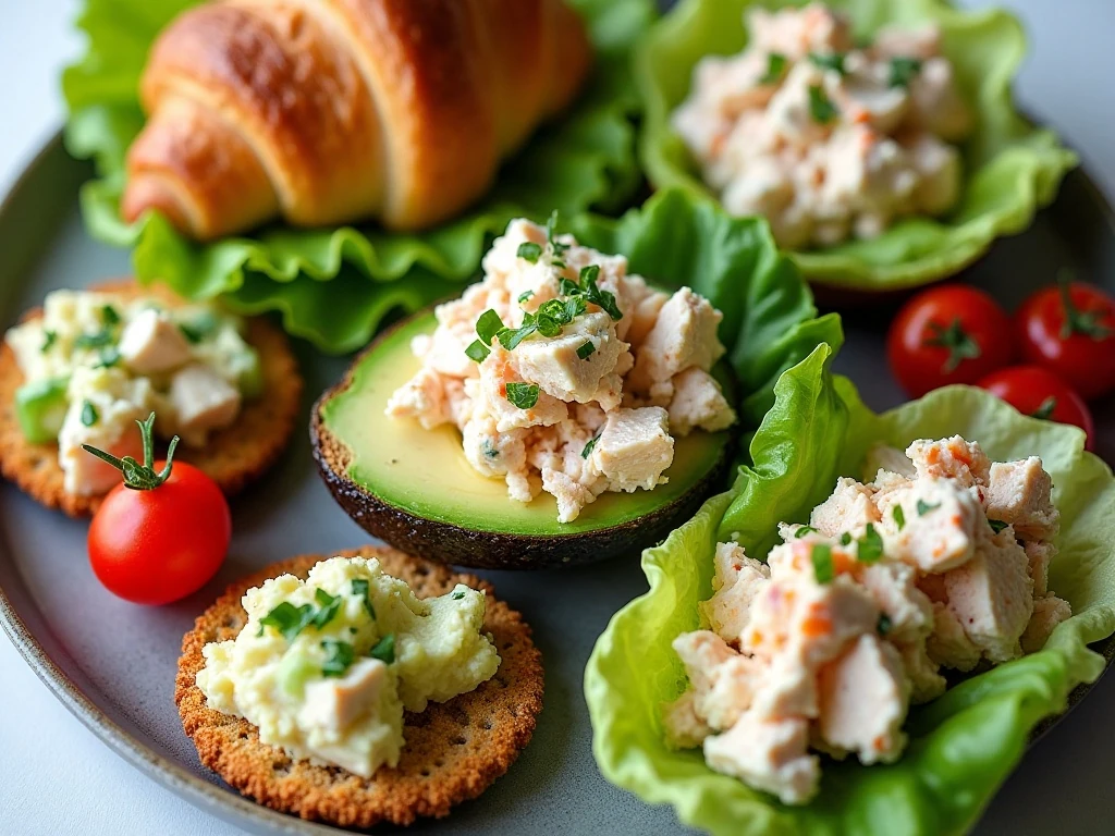 Five ways to serve elegant chicken salad