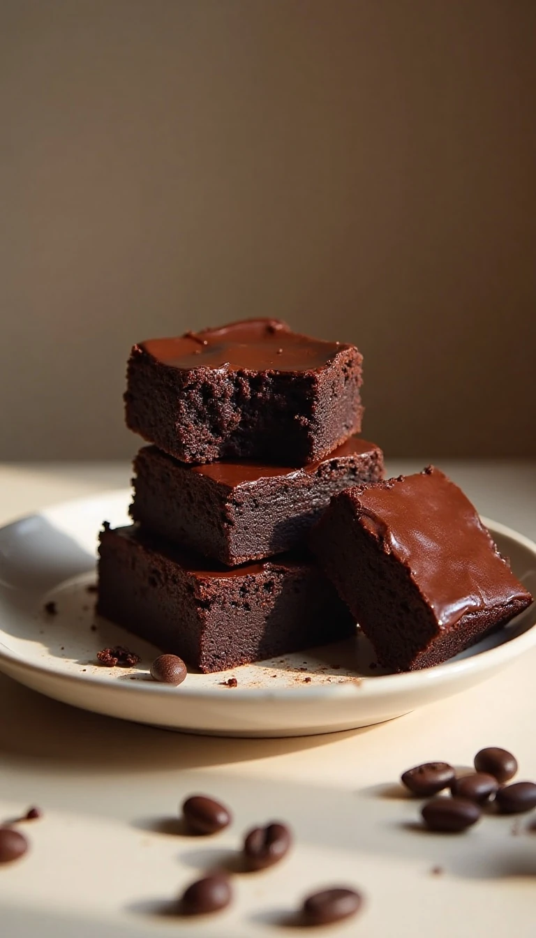 Espresso Brownies With Kahlua Ganache Recipe Lovers Crave
