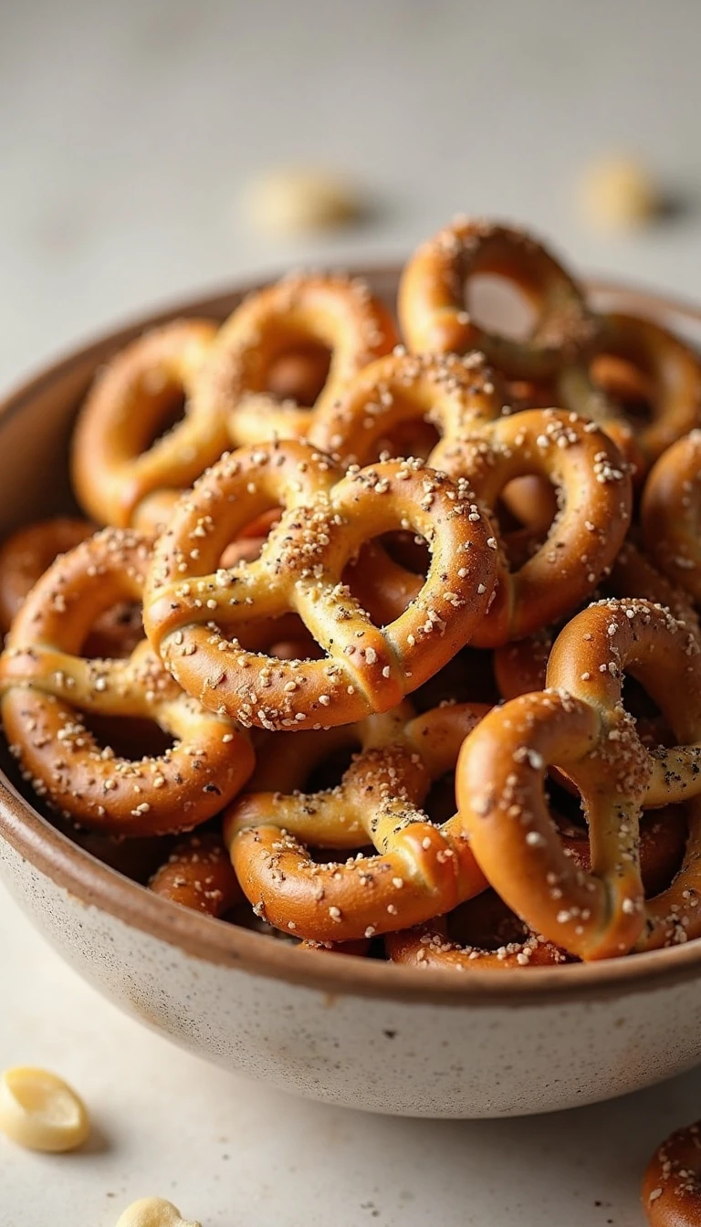Easy Everything Bagel Seasoning Pretzels Recipe