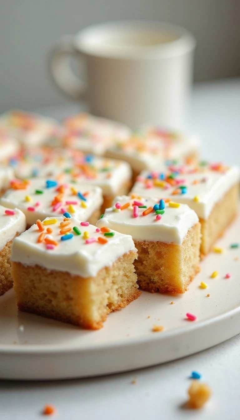 Extra Thick Sugar Cookie Bars with Cream Cheese Frosting