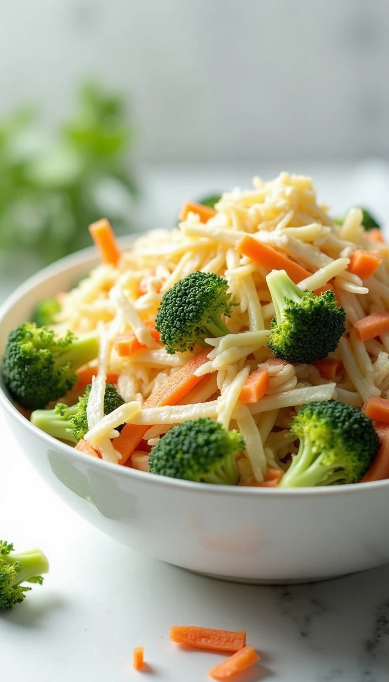 Fast and Easy 5-Ingredient Broccoli Slaw Recipe