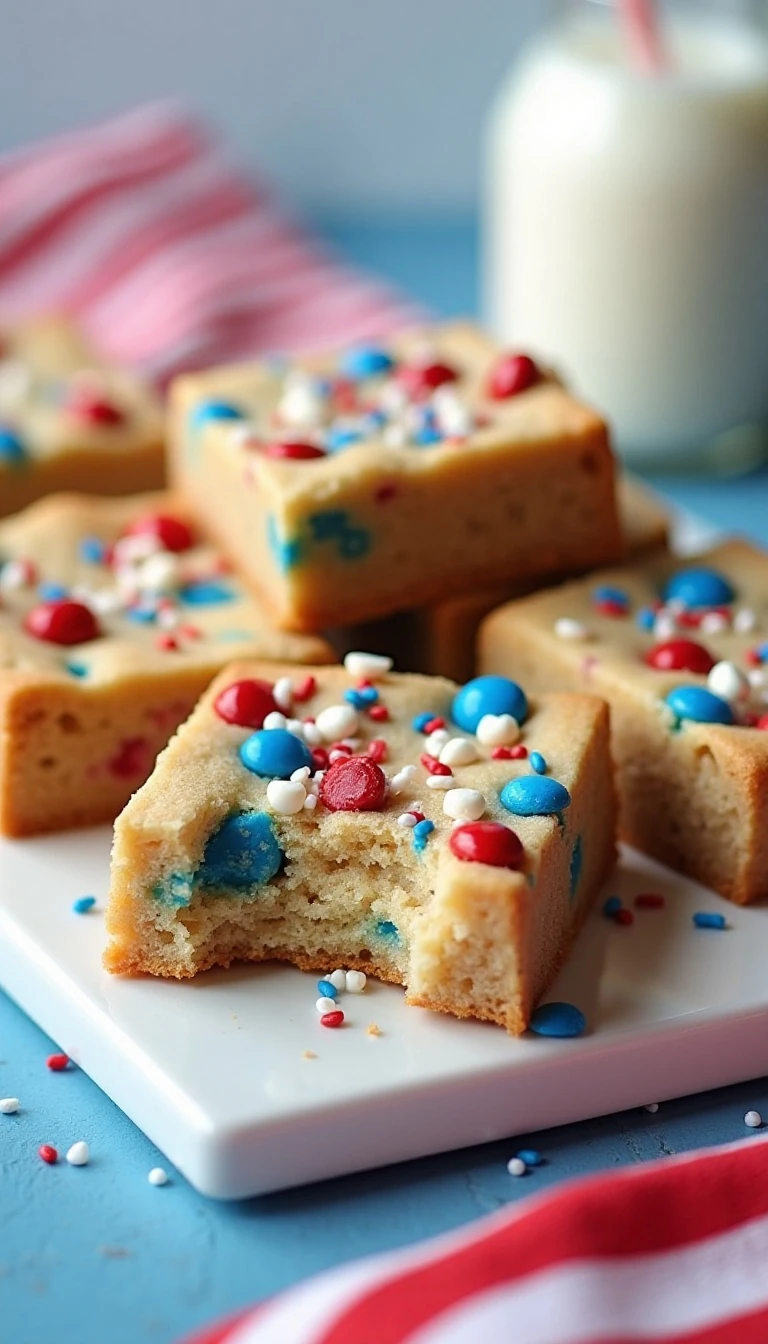 Festive Patriotic Cookie Bars Everyone Will Love