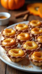 Flower-Shaped Mini Pumpkin Pies Everyone Will Love