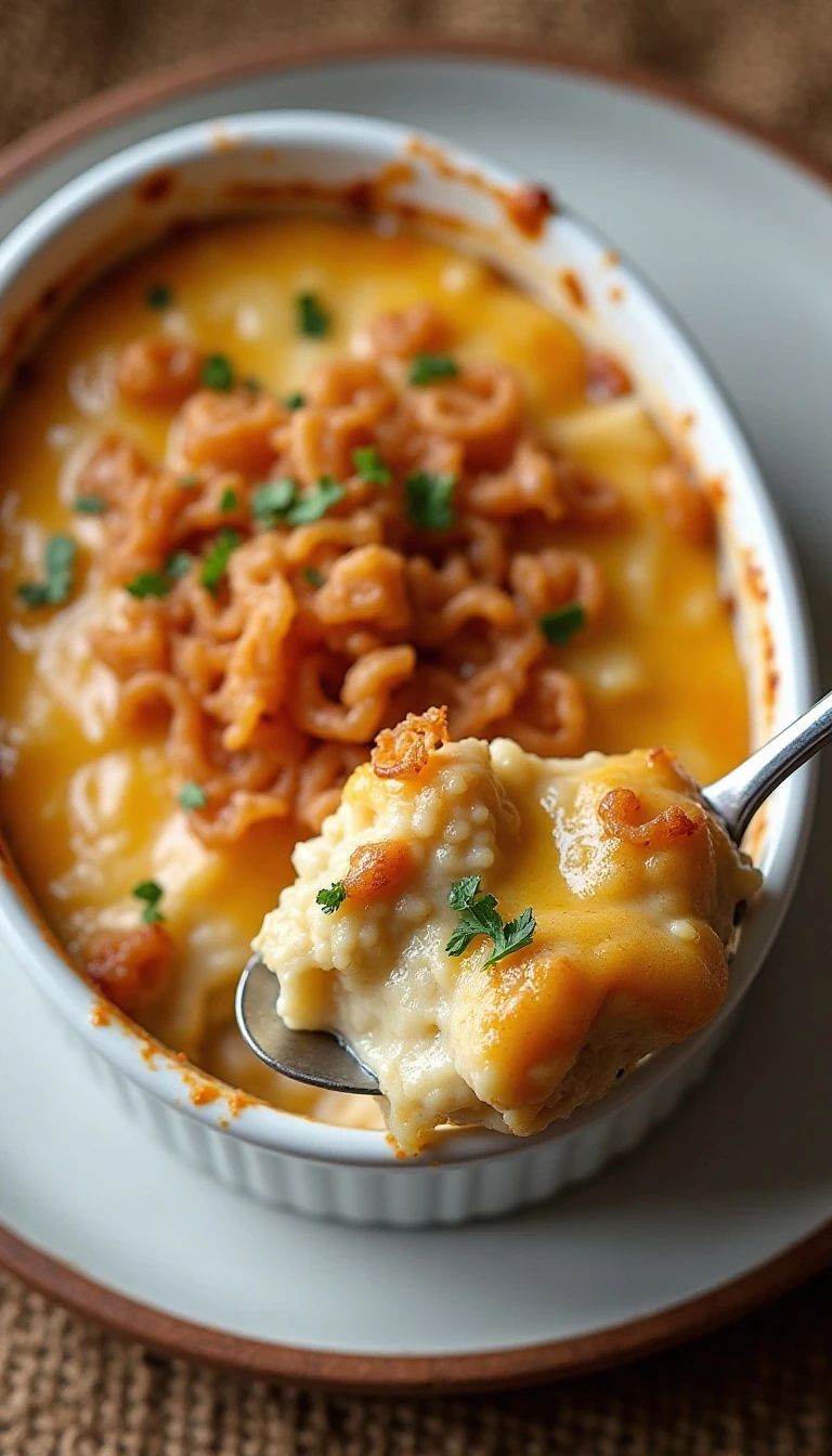 Easy French Onion Chicken Casserole Recipe