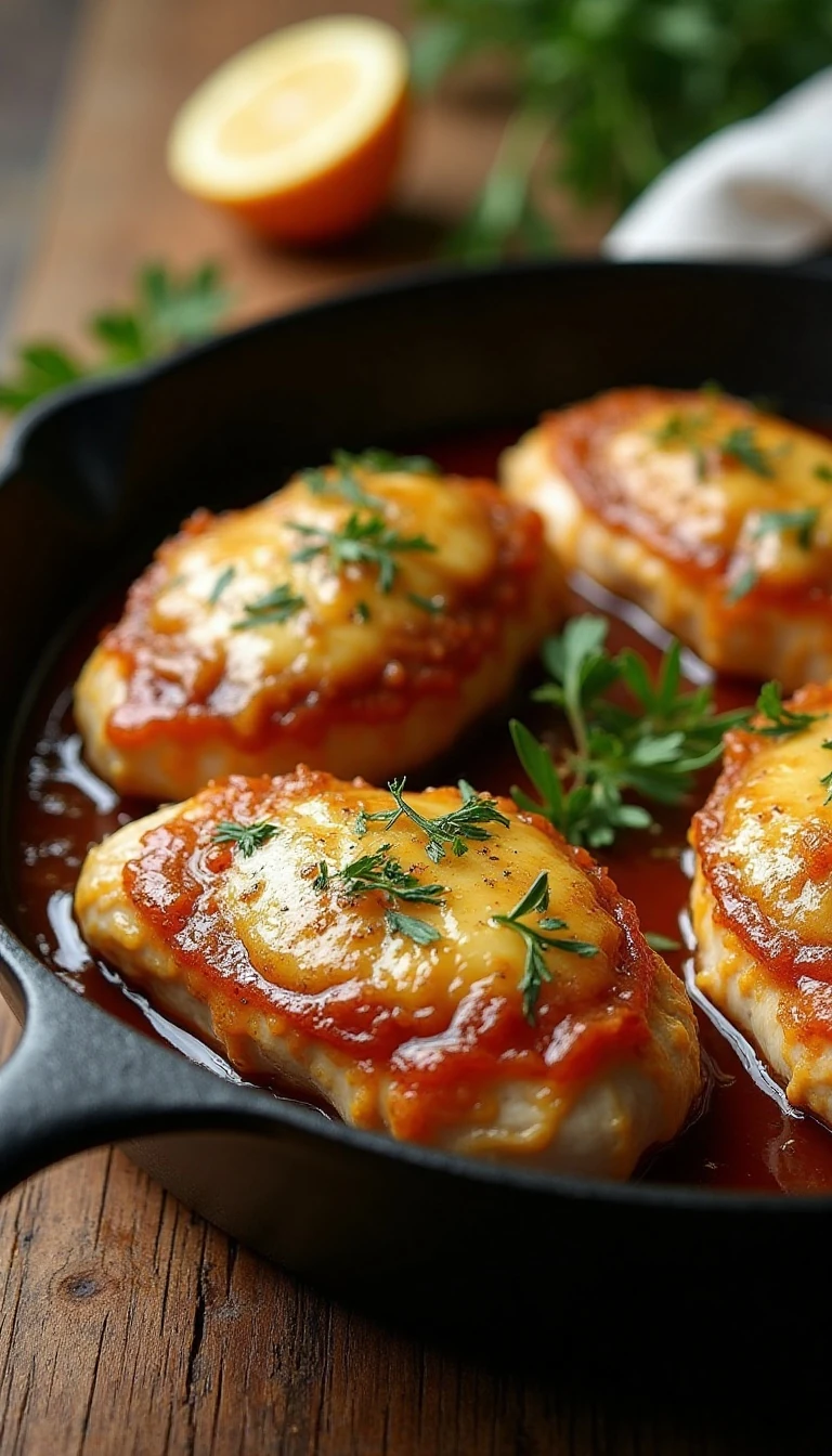 Easy One-Skillet French Onion Chicken Recipe