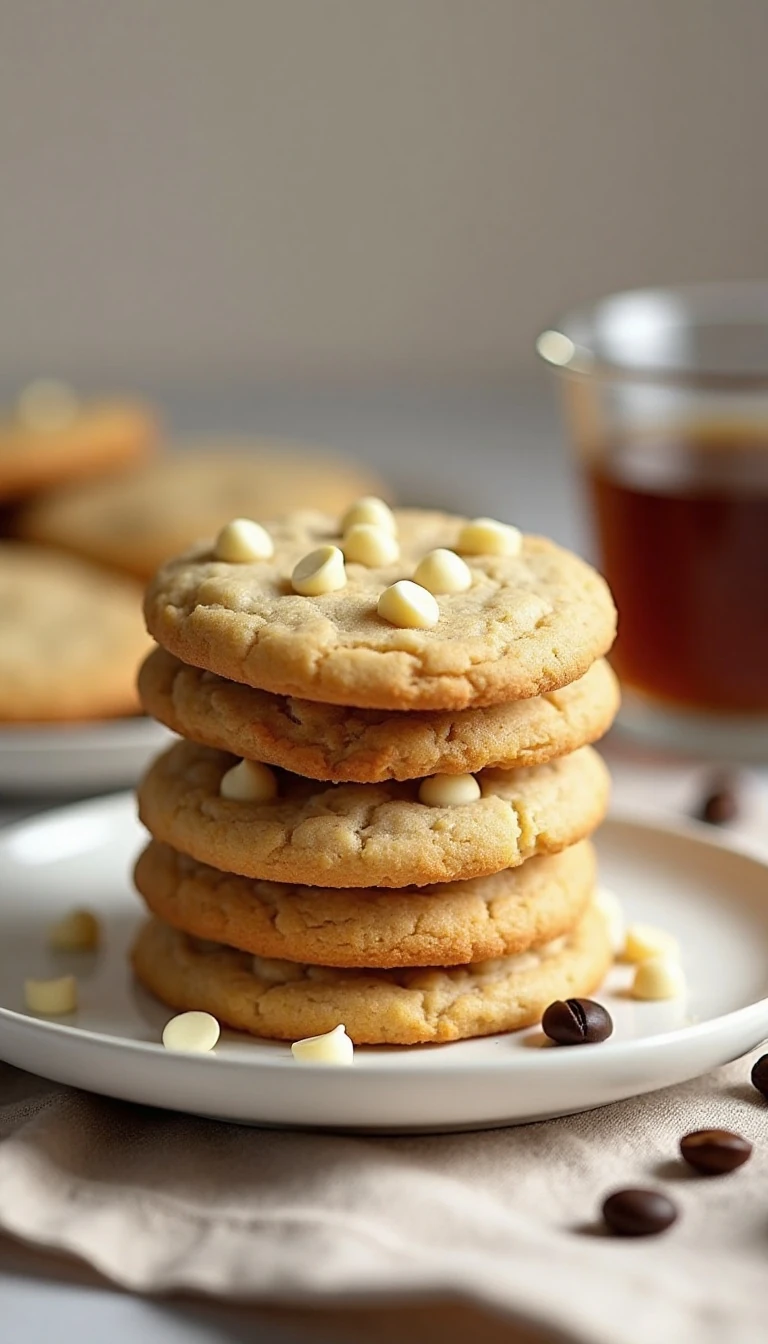 Easy French Vanilla Coffee Cookies Recipe