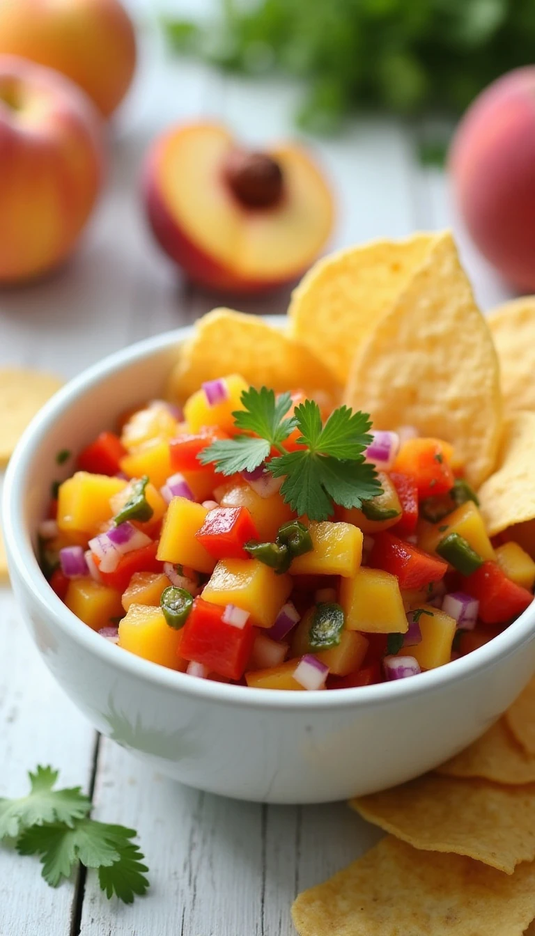 Fresh and Delicious Peach Salsa Recipe