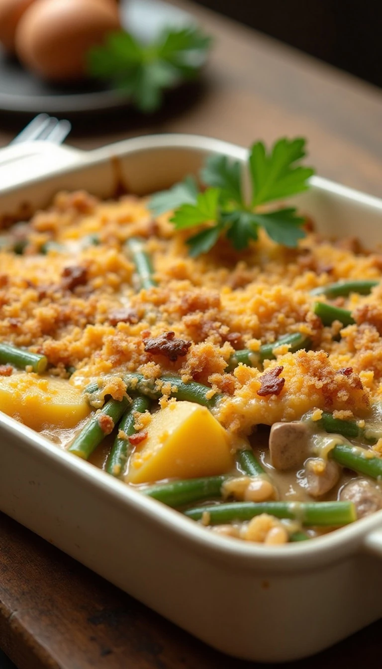Fresh Green Bean and Potato Casserole Everyone Loves