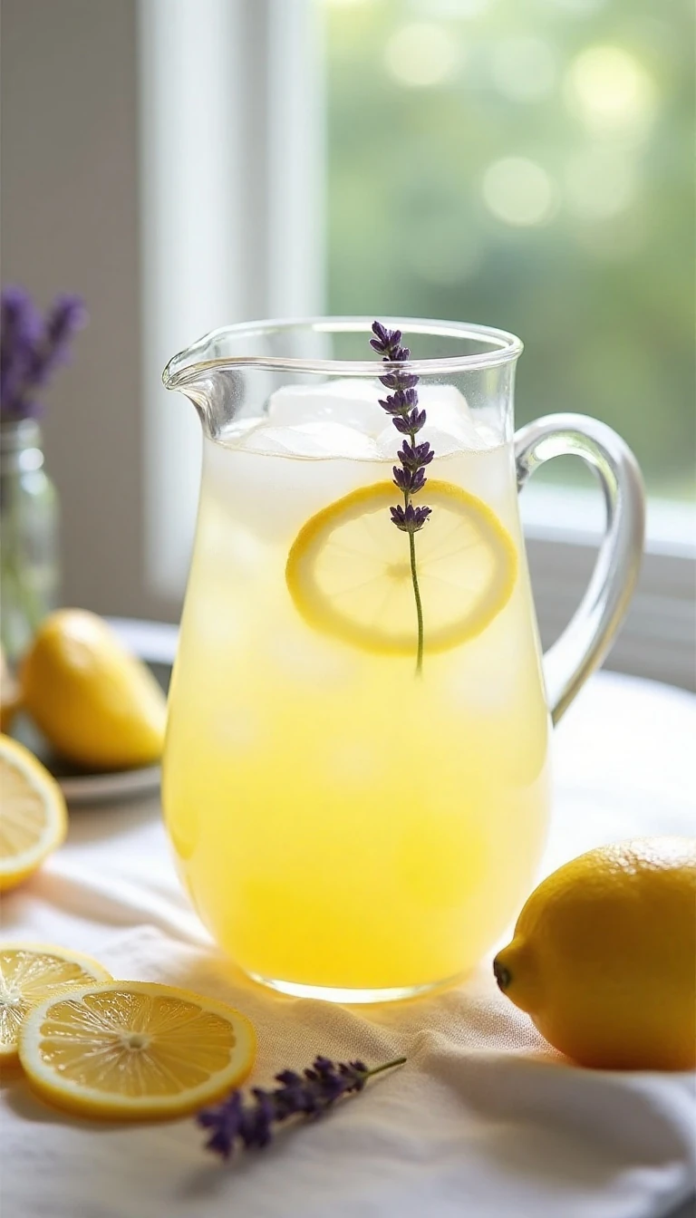 Fresh Lavender Meyer Lemonade Recipe