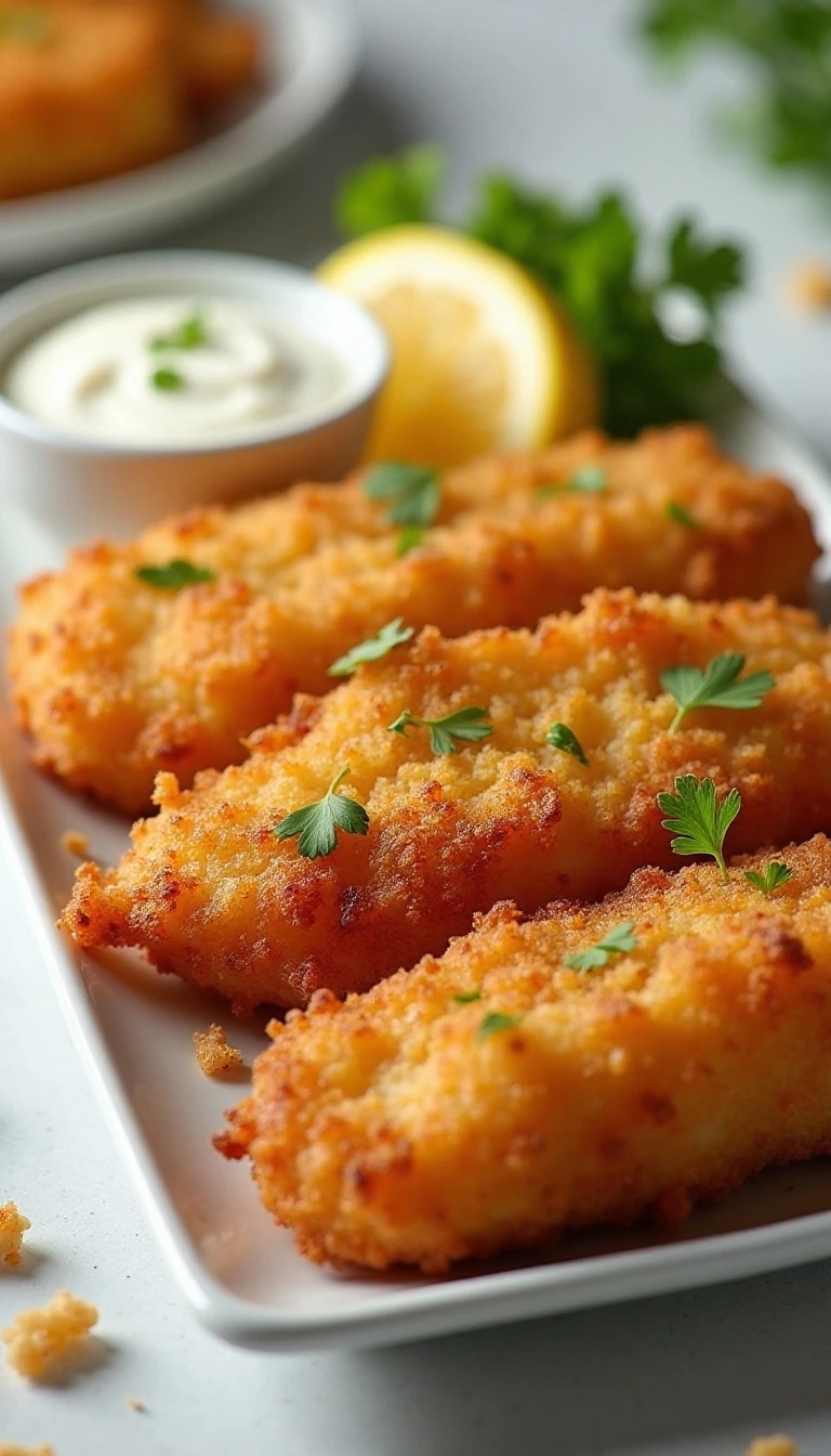 Crispy Keto Fried Cod Fish Sticks Recipe (Low Carb)