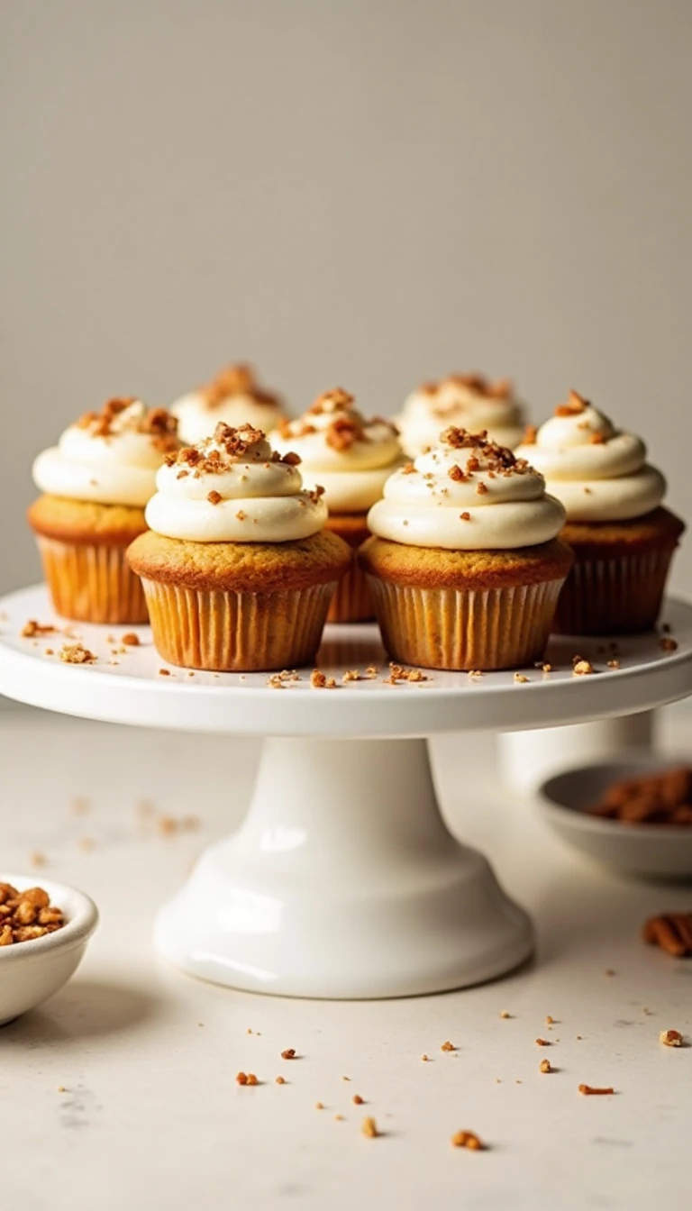 Frosted Pecan Pie Muffins Recipe