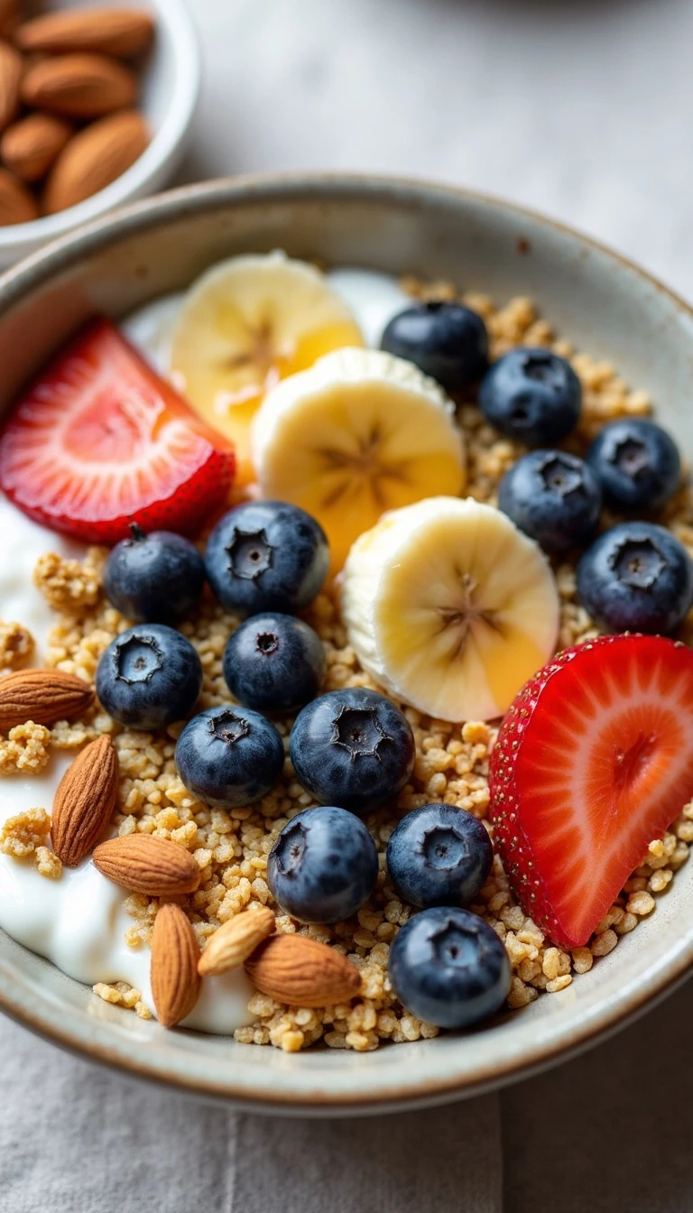 Fruit & Honey Breakfast Power Bowl Recipe