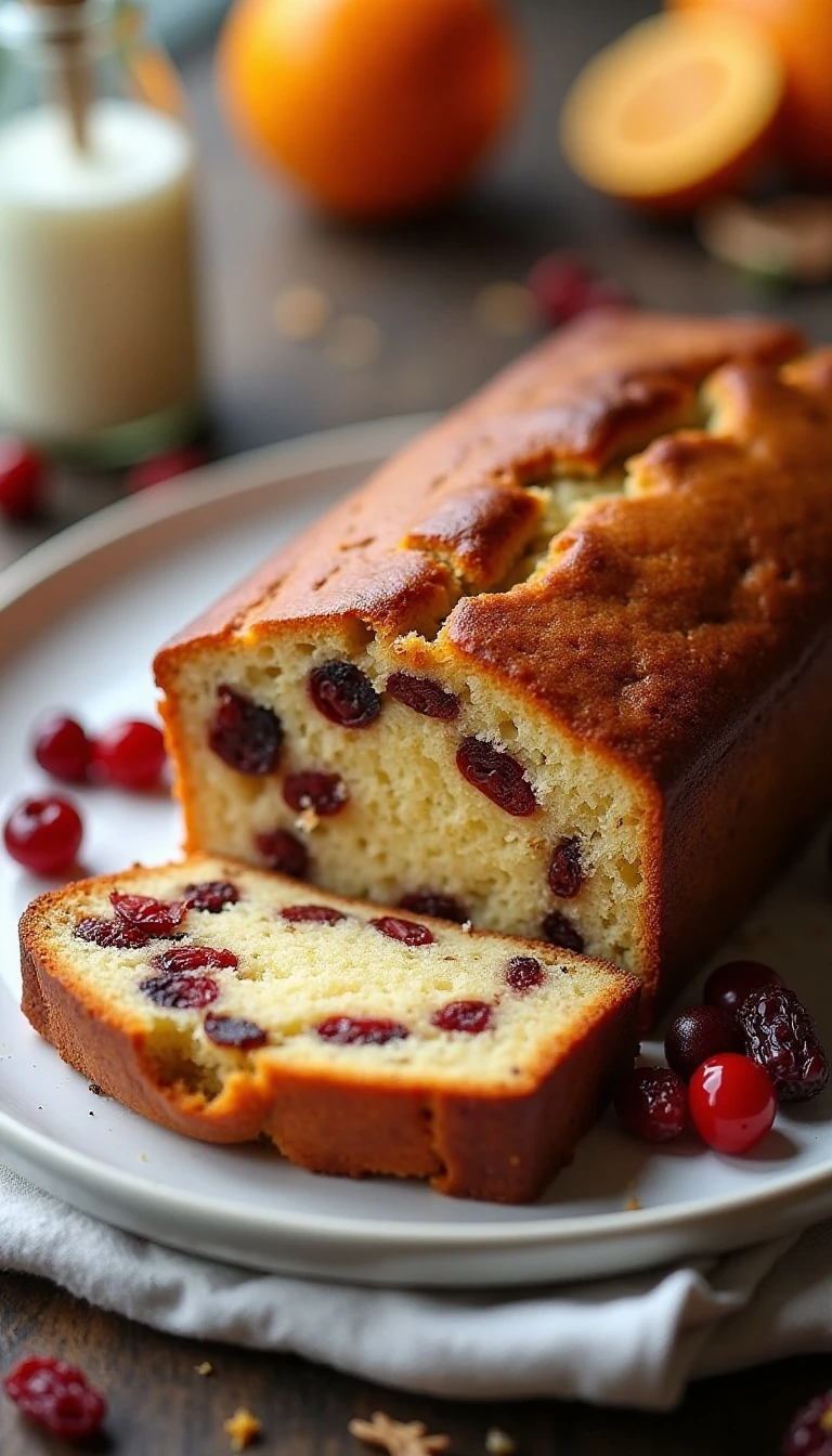 Easy Fruitcake Loaf Cake Recipe with Mixed Dried Fruit and Glacé Cherries