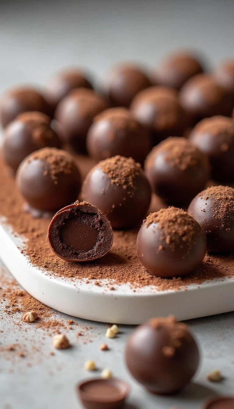 Fudge Chocolate Truffles: An Easy Decadent Treat