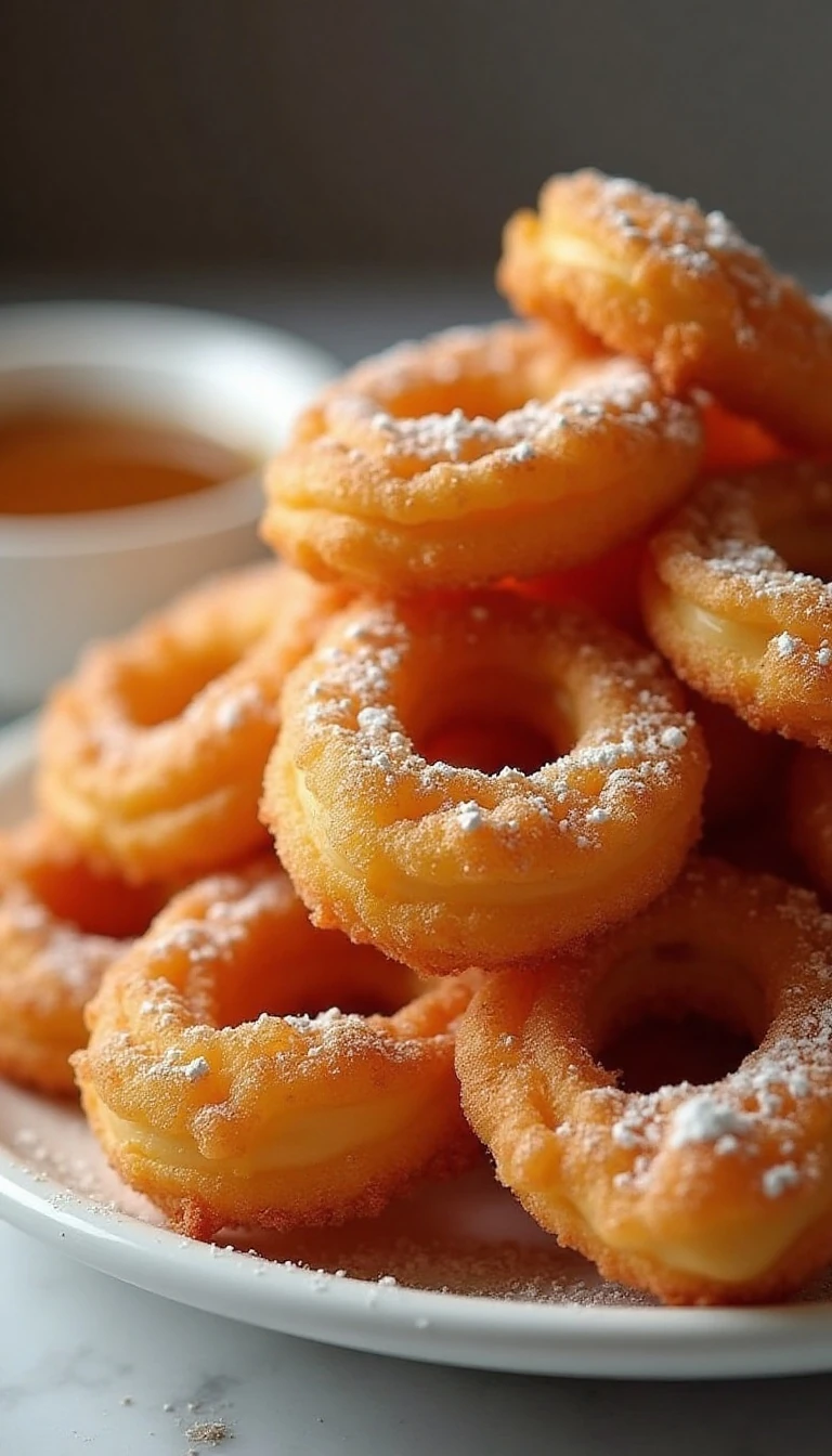 Easy Funnel Cake Apple Fries Recipe