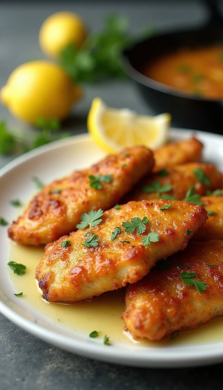 Easy Garlic Butter Chicken Tenders Recipe