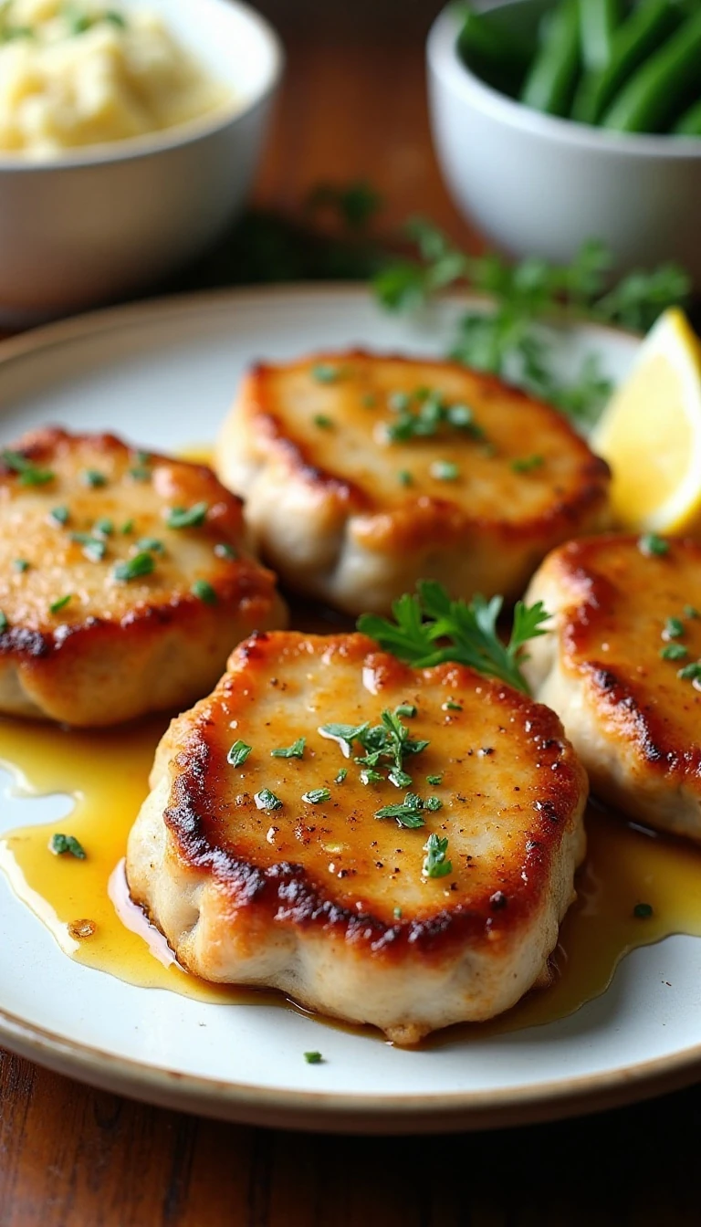 Easy Garlic Butter Pork Chops Recipe