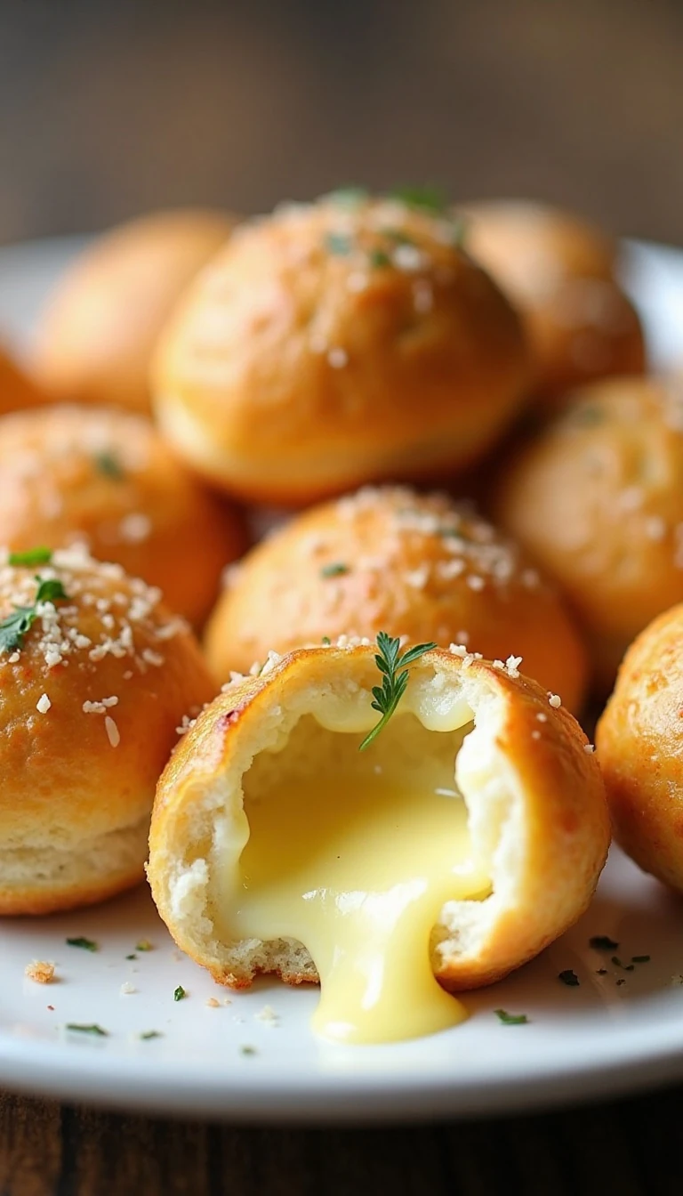 Easy Garlic Cheese Bombs Recipe: Buttery, Gooey Biscuit Bites