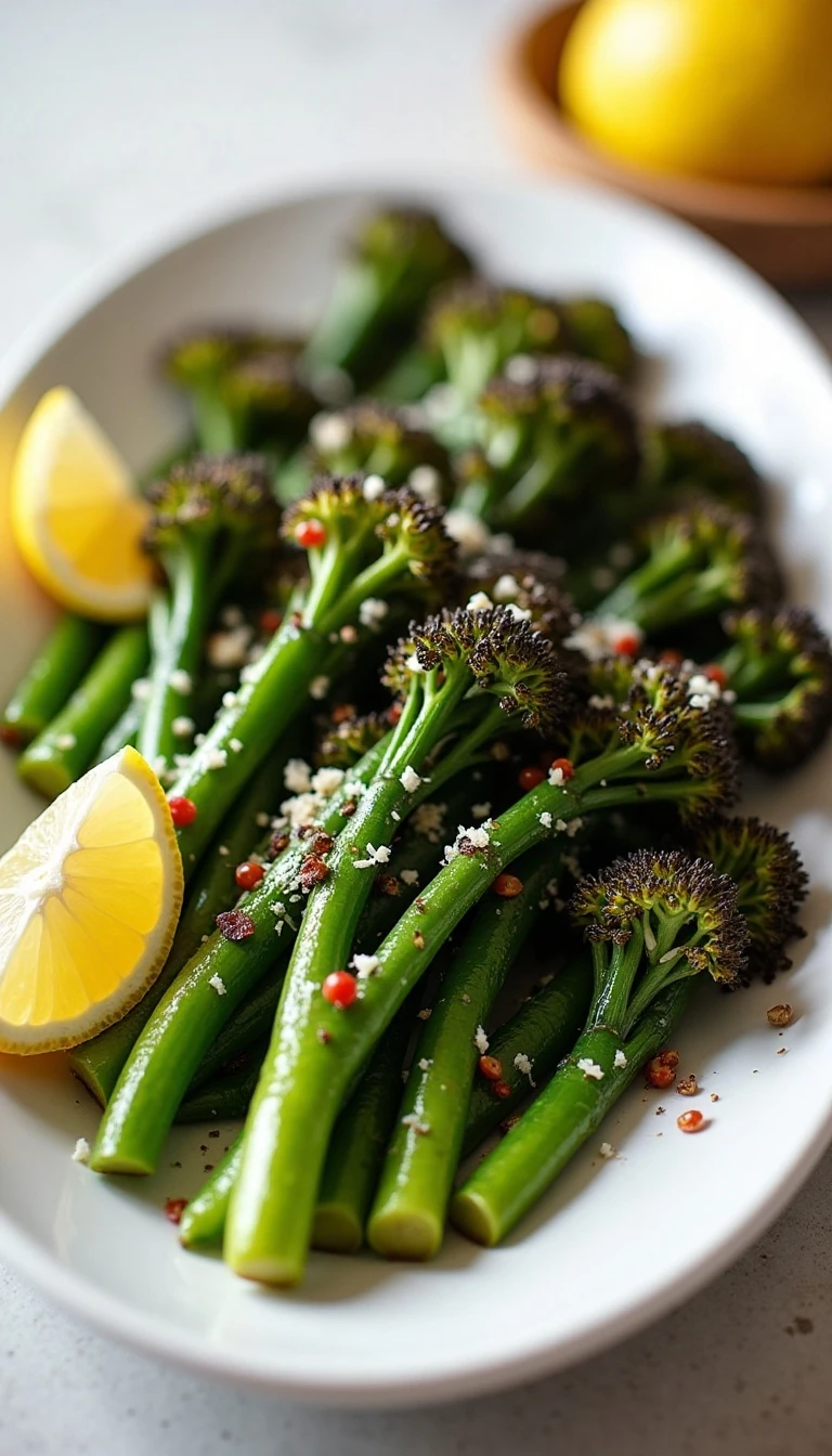 Easy Garlic Parmesan Broccolini Recipe
