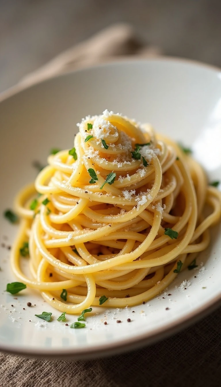 Easy Garlic Parmesan Spaghetti Recipe for a Cozy 25-Minute Dinner