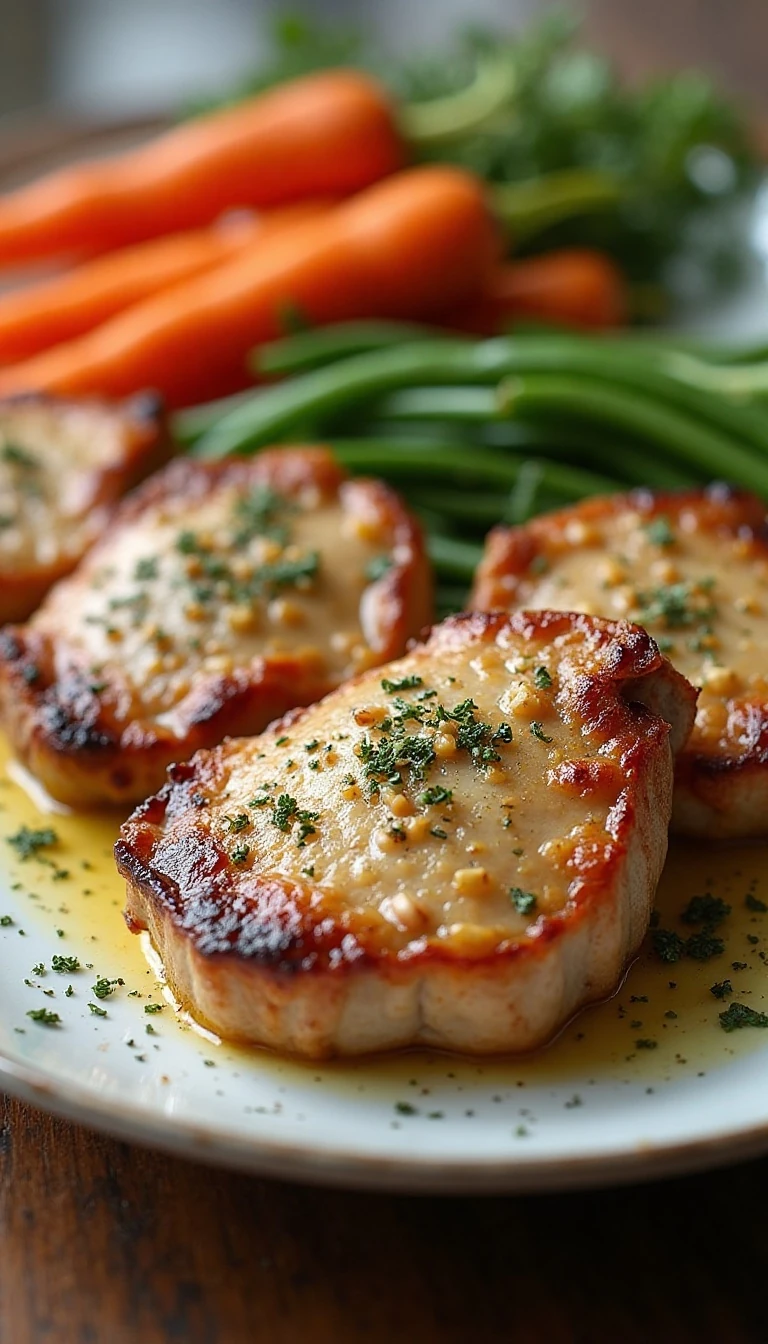 Easy Garlic Roasted Pork Chops Recipe for a Flavorful Dinner