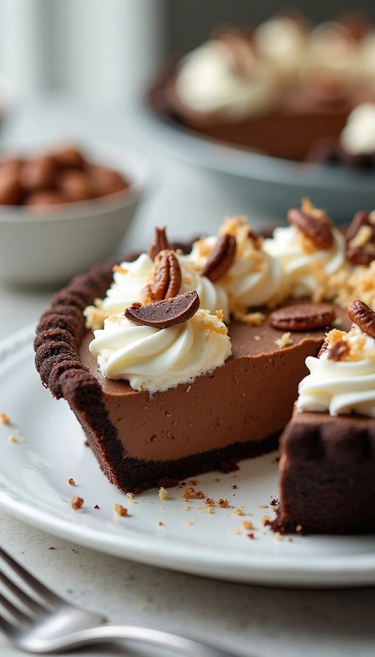 Easy No-Bake German Chocolate Pie Recipe