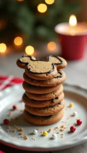 Easy Mickey Mouse Gingerbread Cookies Recipe