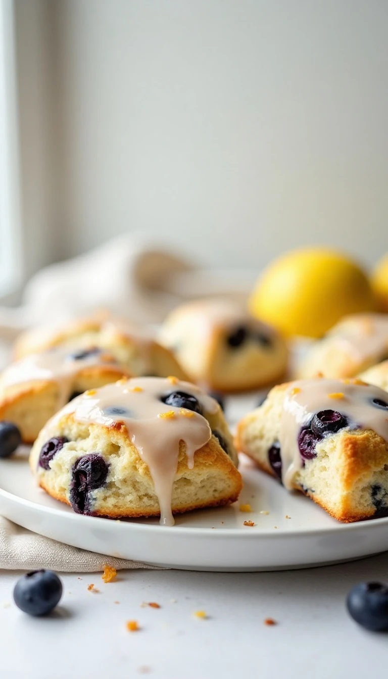 Glazed Blueberry Scones Recipe Everyone Will Love
