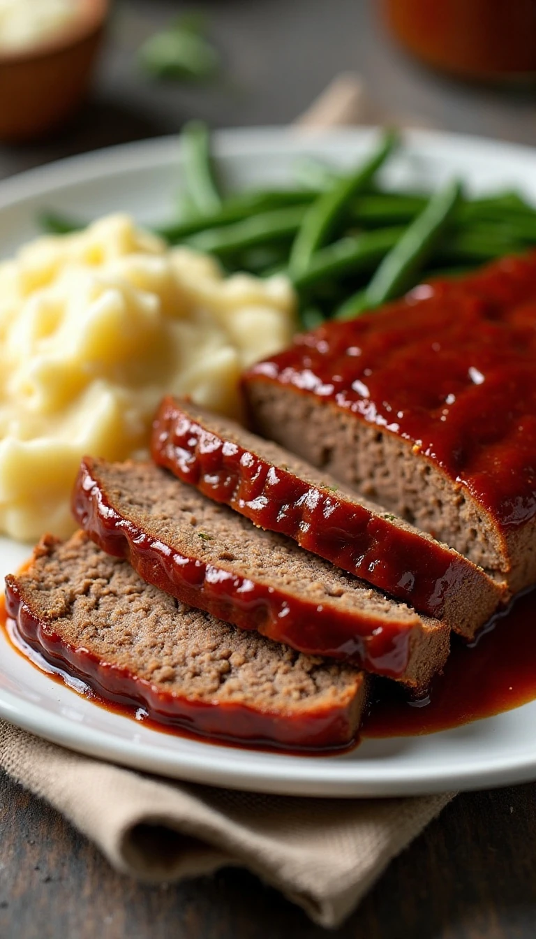 The Best Classic Glazed Meatloaf Recipe for a Cozy Family Dinner