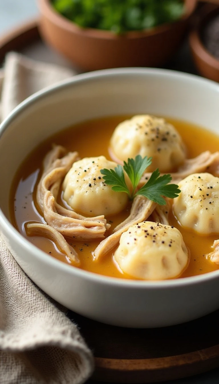 Grandma's Southern-Style Chicken and Dumplings Recipe