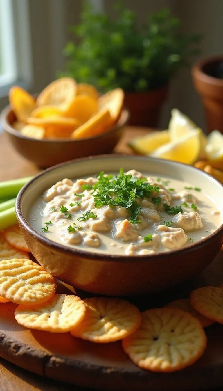 Grandma's Classic Tuna and Chips Dip Recipe