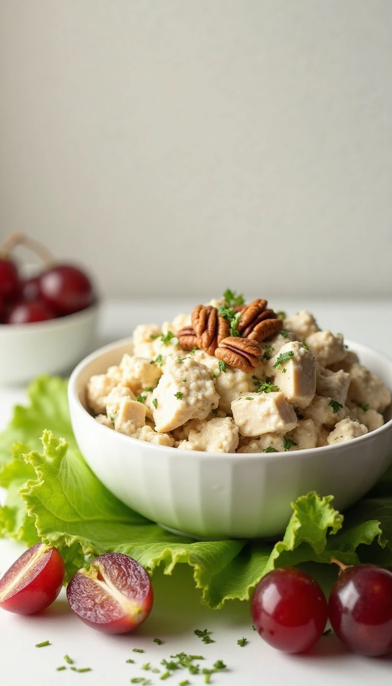 Easy Grape Pecan Chicken Salad Recipe